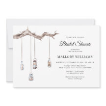 素朴ランぶら下がったタンブライダルシャワー