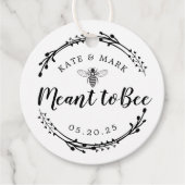 素朴リースは丸く結婚なるもの フェイバータグ (正面)