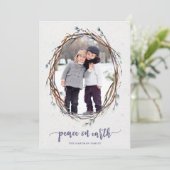 素朴リース平和オン地球フォトパープル シーズンカード (スタンド正面)