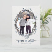 素朴リース平和オン・アース写真海軍 シーズンカード (スタンド正面)