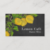 素朴レオーガニックモン·チャルクボードの名刺 名刺 (正面)