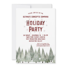 素朴レトロツリーズカンパニーホリデーパーティー