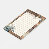 素朴レトロフローラがDoリストに並ぶ ポストイット (アングル)