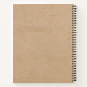 素朴レトロヴィンテージ料理キッチンレシピ ノートブック (裏面)