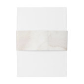 素朴レトロ水の色結婚の 招待状ベリーバンド (裏面例)