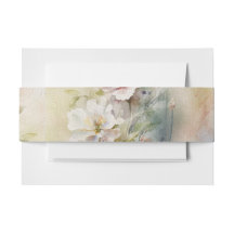 素朴レトロ水彩野結婚花