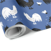 素朴ロターズファーム手描きパターン ラッピングペーパー (ロールコーナー)