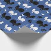 素朴ロターズファーム手描きパターン ラッピングペーパー (角)