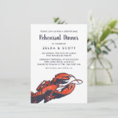 素朴ロブスター結婚のリハーサル 招待状 (スタンド正面)