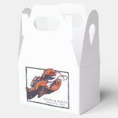 素朴ロブスター結婚式の引き出物箱 フェイバーボックス (オープン)