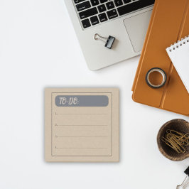 素朴ヴィンテージのTo Doリスト ポストイット