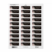 素朴ヴィンテージほこりっぽいバラフラワーウッド ラベル (フルシート)