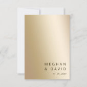 素朴ヴィンテージアンティーク航海の結婚いかり 出欠カード (裏面)