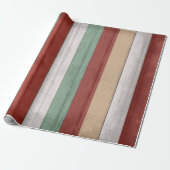 素朴ヴィンテージカラフル材 ラッピングペーパー (アンロールド)