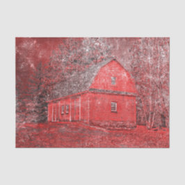 素朴ヴィンテージカントリーグランジテクスチャレッドバーン 薄葉紙