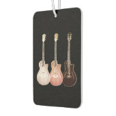 素朴ヴィンテージクラシックセミアコースティックギターアート カーエアーフレッシュナー (左)