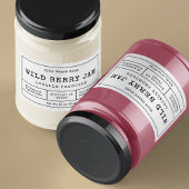 素朴ヴィンテージシンプル防水ジャム瓶ラベル フードラベル