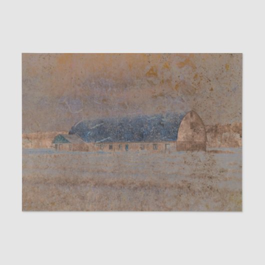 素朴ヴィンテージセピアグランジテクスチャバーン 薄葉紙 (正面)