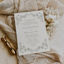 素朴ヴィンテージセージフローララインア結婚ート