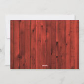 素朴ヴィンテージタイポグラフィ(写真あり) |クリスマス シーズンカード (裏面)