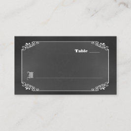 素朴ヴィンテージチョーク結婚ボード護送カード プレイスカード