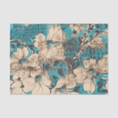 素朴ヴィンテージテクスチャ植物分離 薄葉紙 (正面)