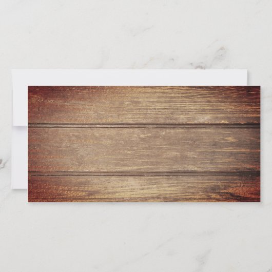 素朴ヴィンテージトラックのクリスマスフォト8x4 シーズンカード (裏面)