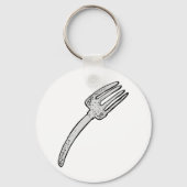 素朴ヴィンテージフォークレトロ刃物 キーホルダー (裏面)