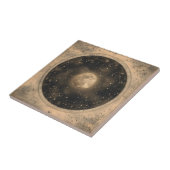 素朴ヴィンテージフルムーンシナデザイン タイル (側面)