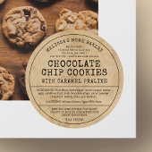 素朴ヴィンテージホームベーカリーコテージ法フードラベル ラウンドシール