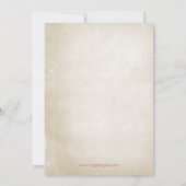 素朴ヴィンテージメモリアルデーパーティの招待状 招待状 (裏面)