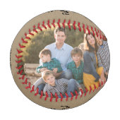 素朴ヴィンテージモダン写真父の日 野球ボール (正面左)