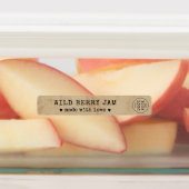 素朴ヴィンテージロカスタムゴ食品瓶蓋シールラベル ラベル (貼付)