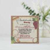 素朴ヴィンテージワイン試飲バチェロレッテ 招待状 (スタンド正面)