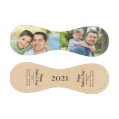 素朴ヴィンテージ写真お父さんの日 野球ボール (パネル)