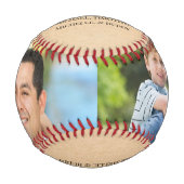 素朴ヴィンテージ写真お父さんの日 野球ボール (正面)