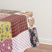 素朴ヴィンテージ国パッチワークキルトパターン テーブルクロス (インサイチュ)