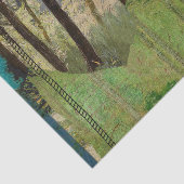 素朴ヴィンテージ女性緑のテクスチャの切り離し 薄葉紙 (詳細)