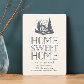 素朴ヴィンテージ客室移動案内 案内状