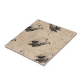 素朴ヴィンテージ幽霊パターン(2) タイル (側面)