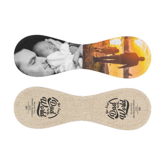 素朴ヴィンテージ最高のパパファーザーズデイフォトベースボール 野球ボール (パネル)