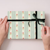 素朴ヴィンテージ植物模様の切り離 薄葉紙