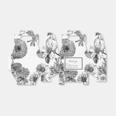 素朴ヴィンテージ結婚の花 フェイバーボックス (折り畳みなし)