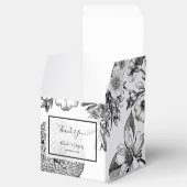 素朴ヴィンテージ結婚の花 フェイバーボックス (オープン)