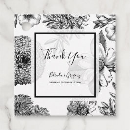 素朴ヴィンテージ結婚花の贈り物 フェイバータグ