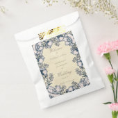 素朴ヴィンテージ花フローラ結婚ズ フェイバーバッグ (封をした状態)