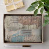 素朴ヴィンテージ馬のテクスチャの切り離し 薄葉紙 (ギフト)