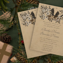 素朴ヴィンテージ鳥キリスト教結婚教派