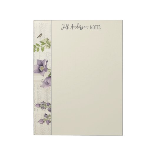 素朴ヴィンテージ・デスク・ノート・パッド ノートパッド (回転)