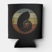 素朴ヴィンテージ 缶クーラー (正面)